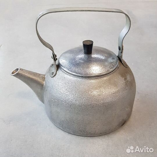 Чайник 3л (алюм.) армейский литой (оригинал СССР)