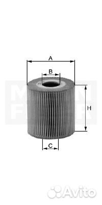 Фильтр масляный (картридж) bmw x5 e70 06-13 / x5 f