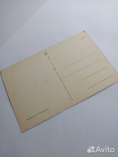 Открытка СССР С новым годом 1966, космонавты