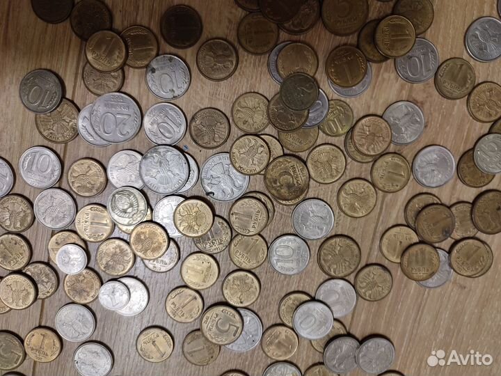 Советские монеты СССР вмесите с кошельком