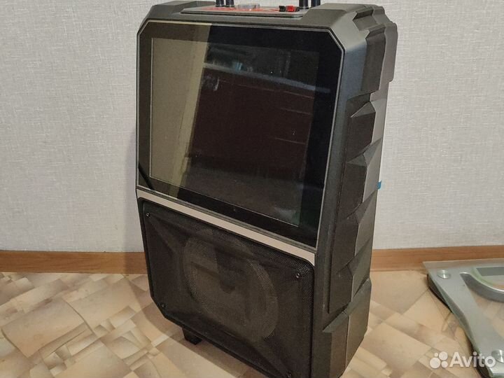 Портативная dvd колонка + караоке