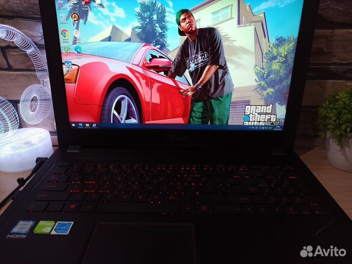 Игровой ноутбук Asus i5/8gb/Gtx1060/FullHd