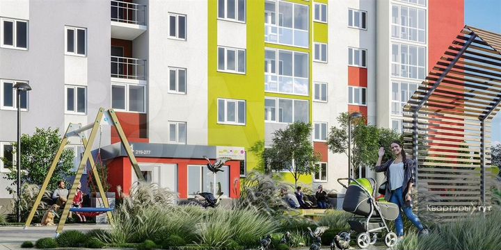 1-к. квартира, 40,3 м², 8/10 эт.