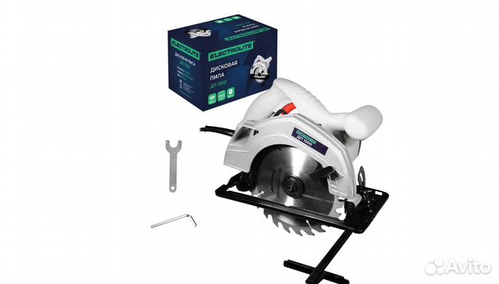 Циркулярная пила electrolite дп 185/1500 (1500 Вт