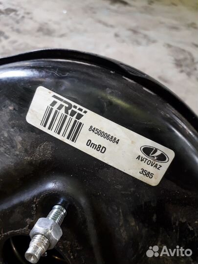 Вакуумный усилитель тормозов Веста Vesta