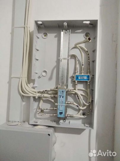 Телевидение, локальная сеть, прокладка проводов