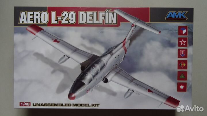 L-29 1/48 (AMK ) Ил-2 Су-25 миг-25 1/48 и 1/144