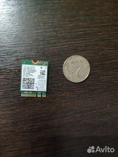 Wi-Fi адаптер + Bluetooth Intel Wireless-AC 3168