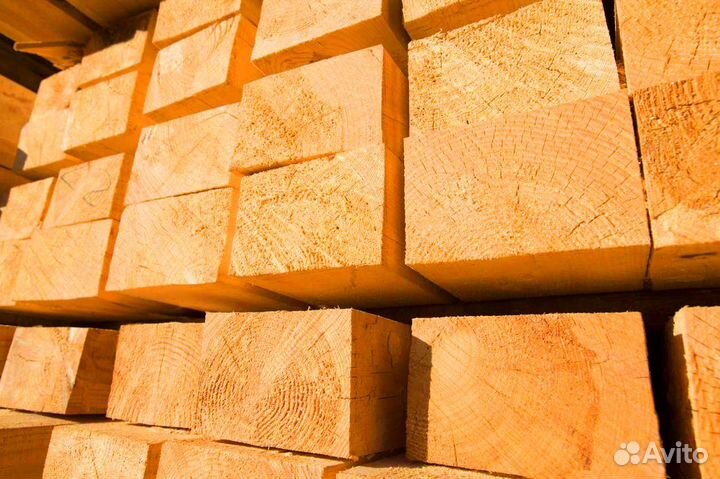 Качественный брус 150х150мм, сосна