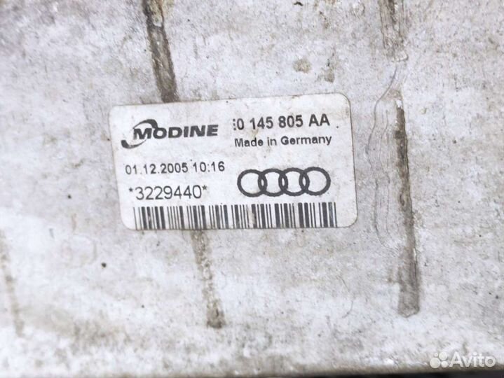Интеркулер Audi A4 B7 (S4,RS4) 2.0 038906051D