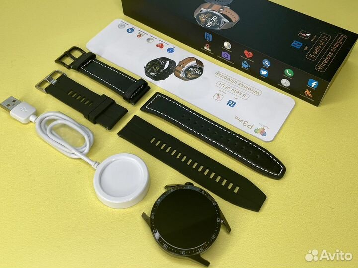 Смарт часы Smart Watch Pro круглые
