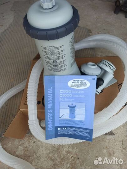Фильтр для бассейна intex новый