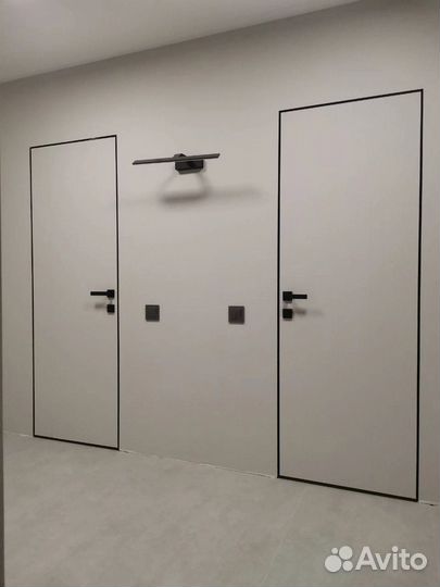 Двери межкомнатные скрытого монтажа