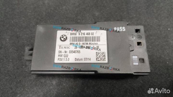 Блок управления подогревом сидений BMW 5 9216468