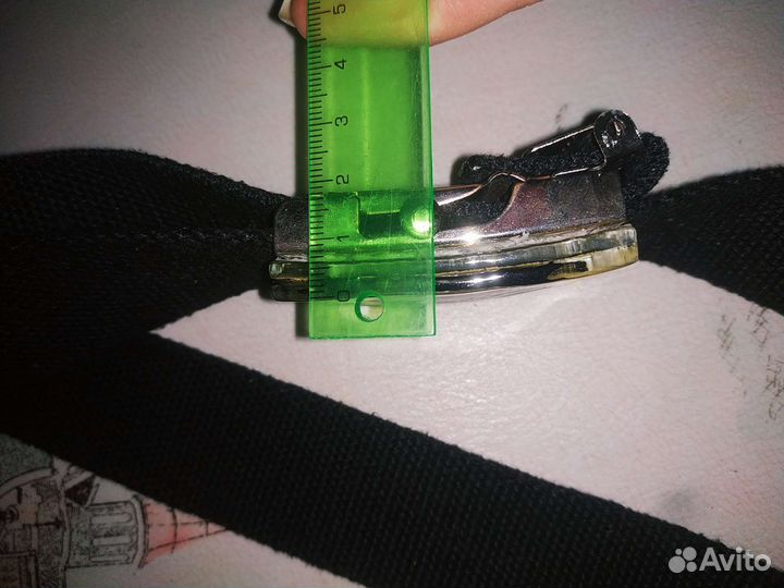 Ремень с пряжкой из муранского стекла - Италия