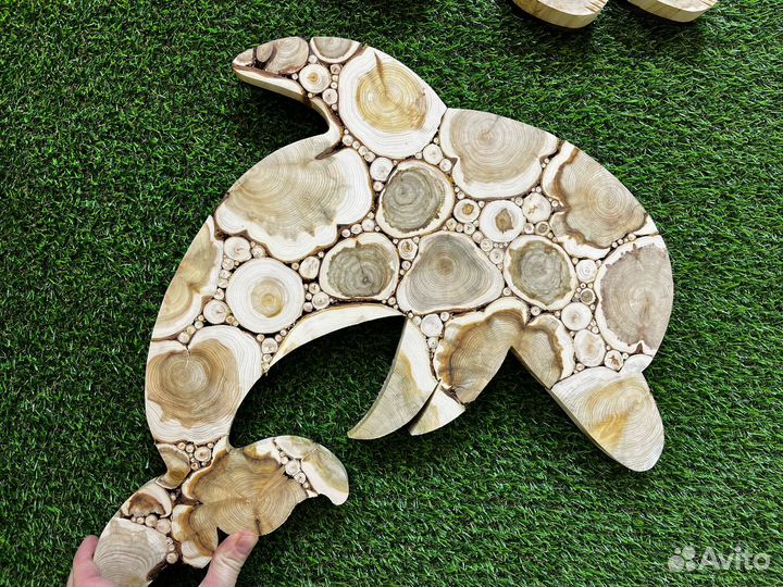 Панно из можжевельника