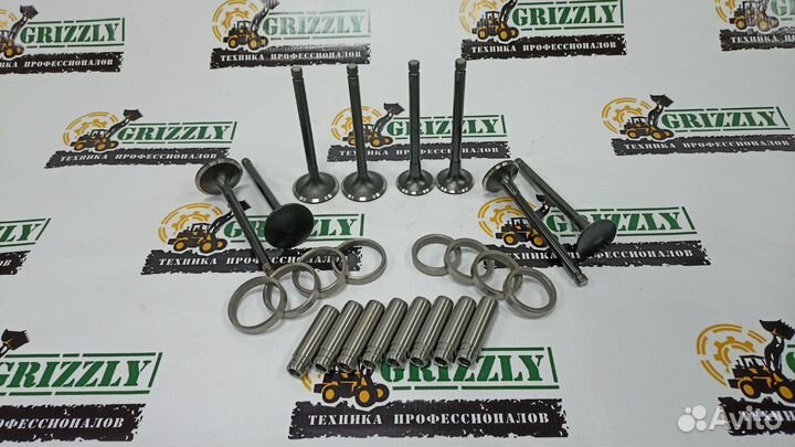 Комплект клапанов с втулками