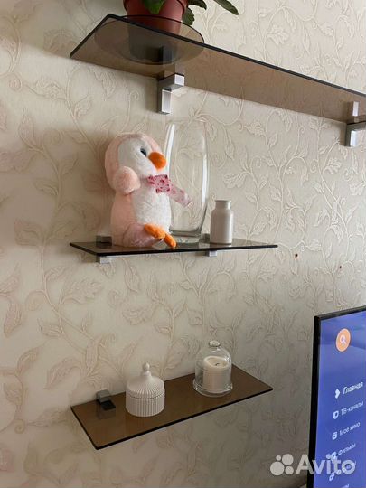 Полки стеклянные