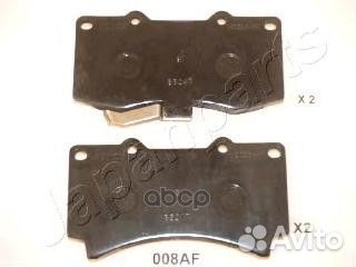 Колодки торм. передн. Hummer H3 pa008af Japanparts