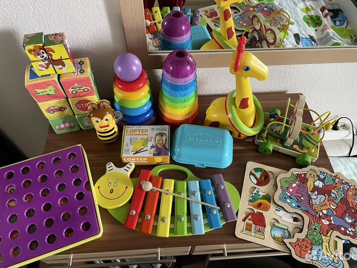 Развивающие игрушки от 6 мес до 3х лет