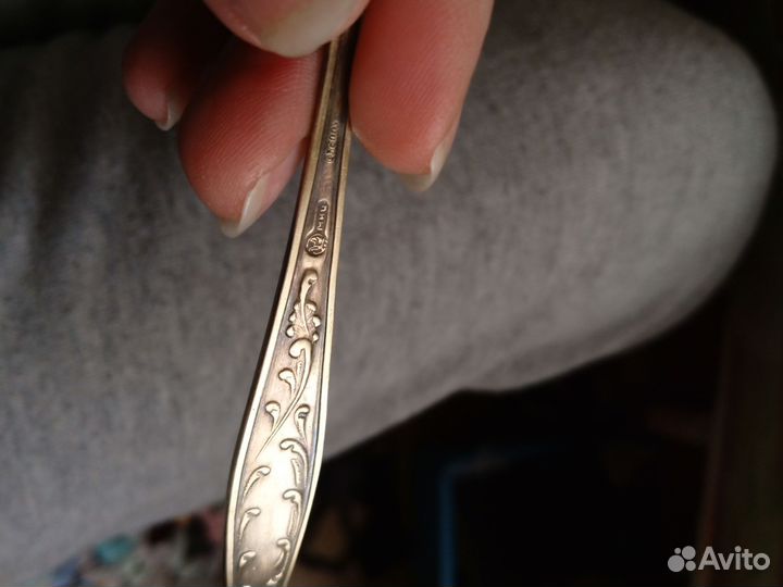 Чайные ложки мельхиор СССР