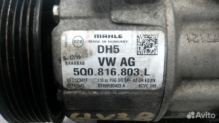 Компрессор системы кондиционирования Volkswagen Pa