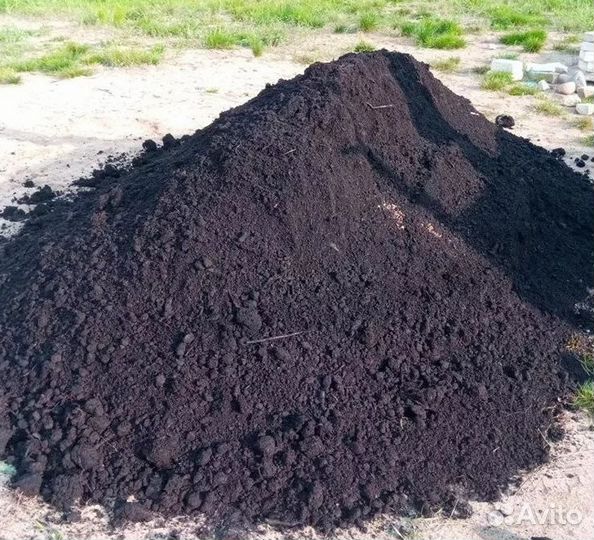 Чернозем Земля плодородная Грунт Перегной Доставка