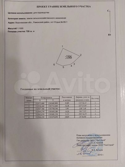 Участок 7,2 сот. (СНТ, ДНП)