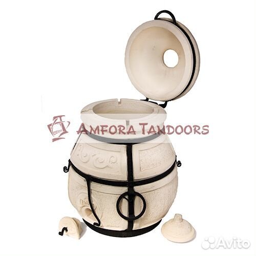 Тандыр с откидной крышкой