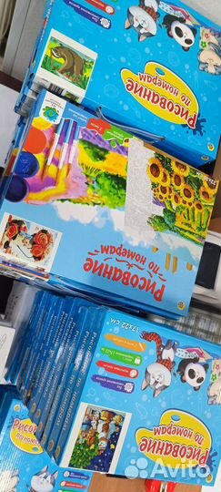Рисование по номерам и мозаики