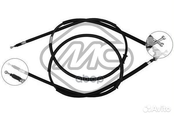 Трос стояночного тормоза зад 82525 82525 ME