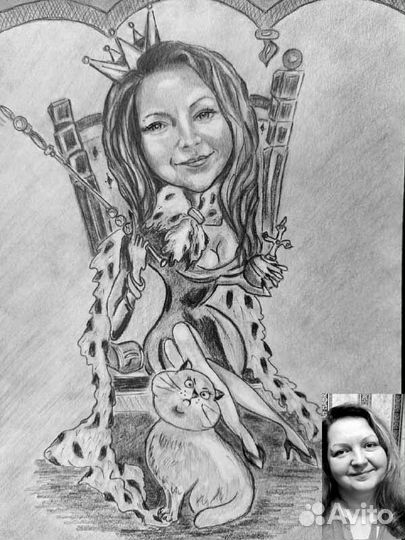 Шаржи на заказ по фото