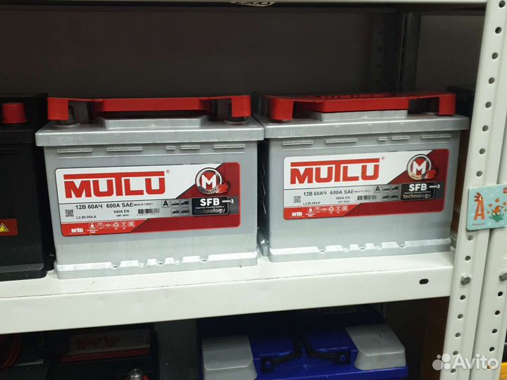 Аккумулятор Mutl 60Ah на Форд Фокус Турция