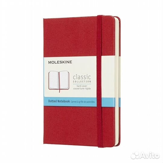 Moleskine Classic (в точку), Pocket алая