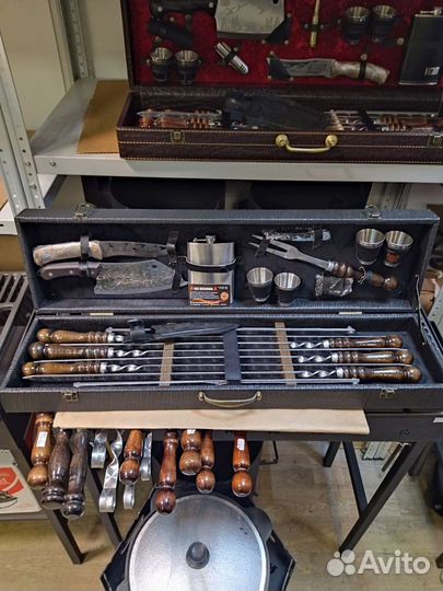 Шашлычный набор подарочный