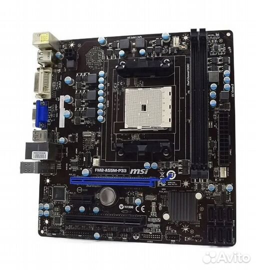 Материнская плата AMD A55 MSI FM2-A55M-P33