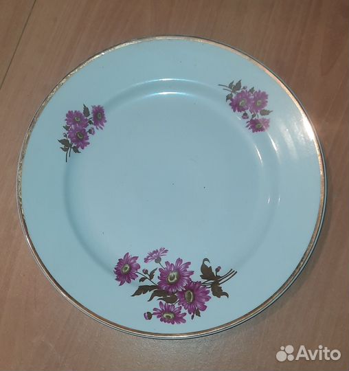 Блюдо, большая тарелка, 35 см,Дулево,сервировочное