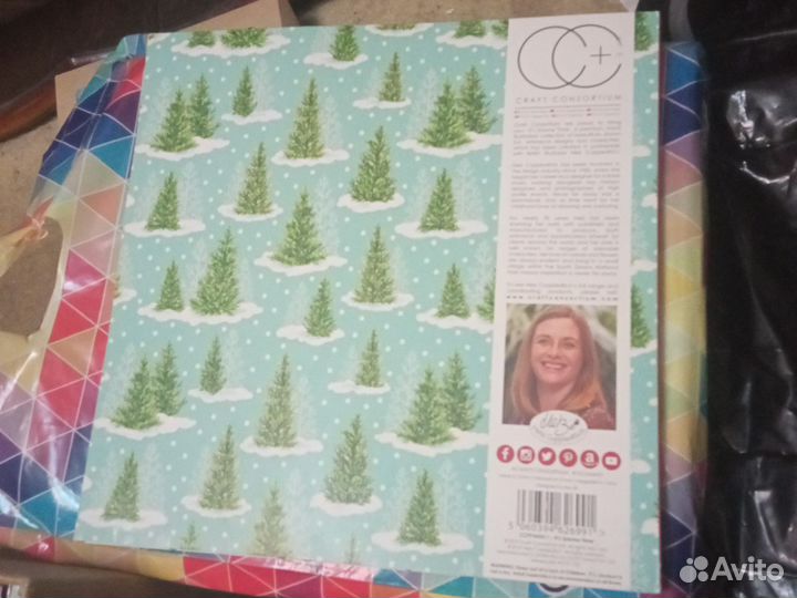 Бумага для скрапбукинга в виде альбома