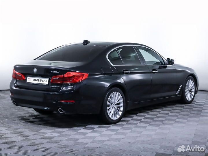 BMW 5 серия 2.0 AT, 2017, 196 252 км