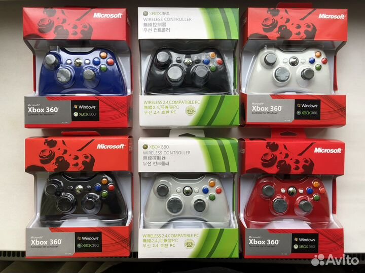 Геймпад Xbox 360 беспроводной