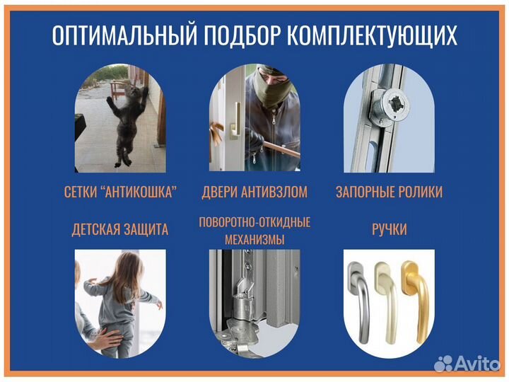 Окна пластиковые, балконный блок