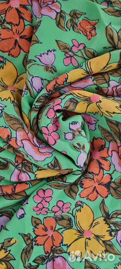 Отрез крепдешина СССР