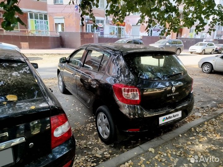 Renault Sandero 1.6 МТ, 2014, 166 398 км