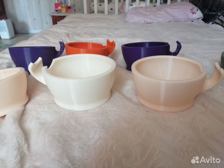 Чаша для бритья, скаттл