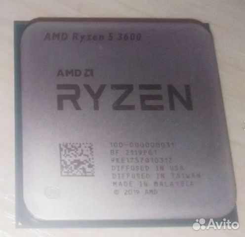 Ryzen 5 3600 made in Malaysia купить в Великом Новгороде | Электроника ...