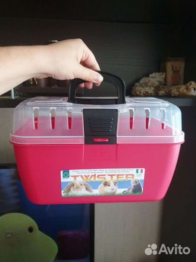 Переноска для грызунов новая