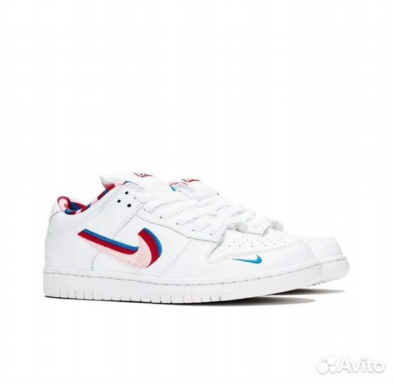 Parra x Nike SB Dunk Low Abstract White