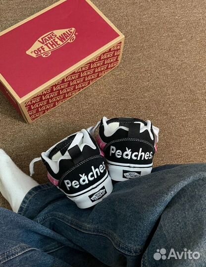 Vans Knu Skool Peaches Black Pink