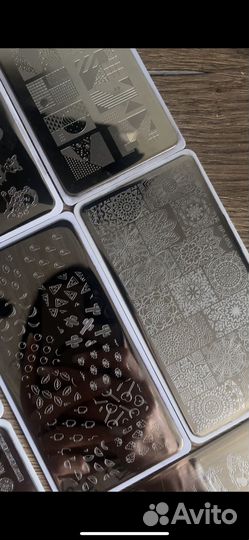 Пластины для стемпинга, набор