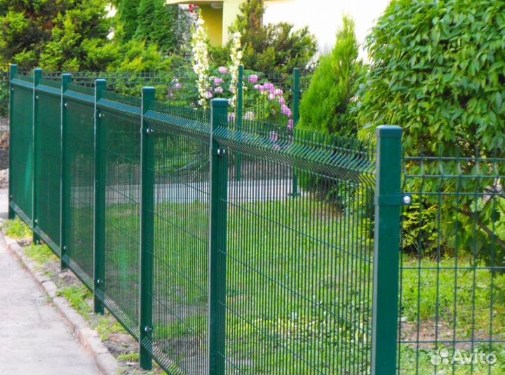 Забор из 3D сетки с гарантией быстро